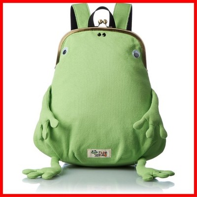 Gym Master Fluke Frog Mini Größe Clutch Typ Rucksack Lindgrün NEU JAPAN