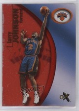 2000-01 EX Essential Credentials Now 83/201 Larry Johnson #60 3zh