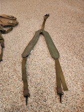 USGI ALICE LC-1 Suspenders 1971 Dated Vietnam Era Individual Equipment Belt...