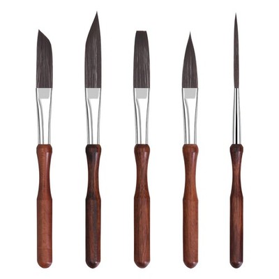 Pinstriping Brush 5 pcs High Performance Detail Script Liner Scroll Sword Dag...