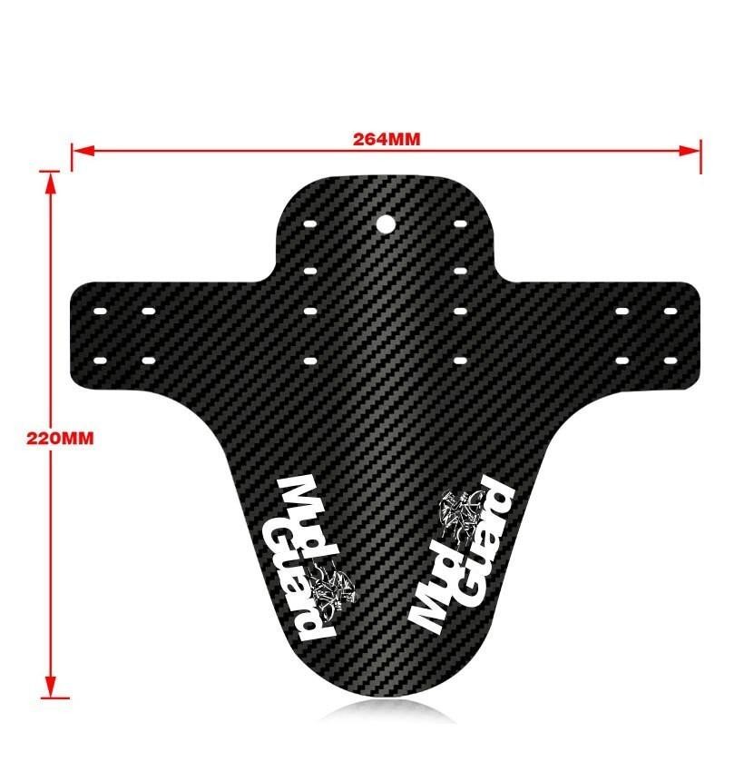 Parafango MudGuard per mountain bike foto 3
