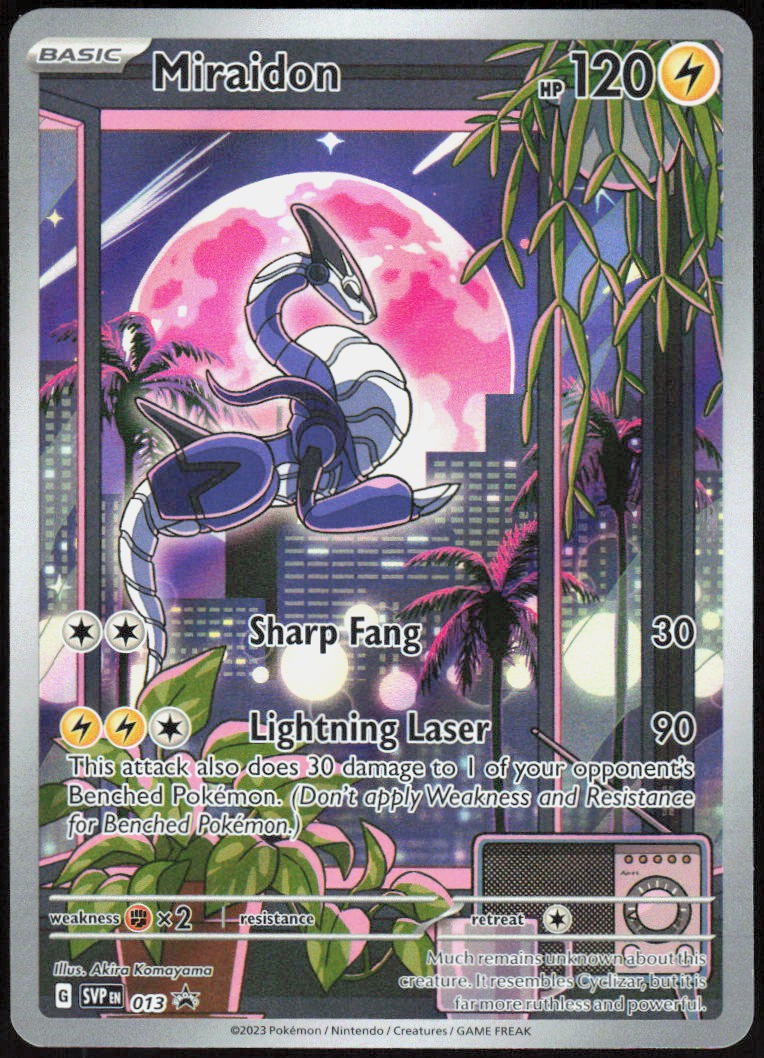 Miraidon 013 Holofoil Promo SV: Scarlet & Violet Promo Cards NM Pokemon