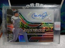 St2021 Panini Spectra Illustrious Legends Cal Ripken Jr Auto /8 Prizm Baseball