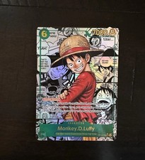 HMU FOR DEAL !!!One Piece English #OP13-118 Monkey D Luffy Manga
