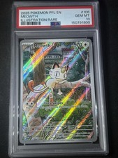 Nintendo PFL Meowth 106/094 Holo Illustration Rare EN PSA 10 Basic 70 HP