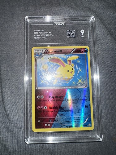 Pokemon - Tangela (1/114) - XY Steam Siege - Carta Reverse Holo – Rarità Comune, Tipo Erba, Base, 80 HP