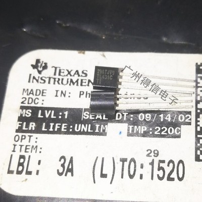 10 PCS TL431CLP TO-92 Voltage References Shunt 2.495V to 36V 100mA #qm