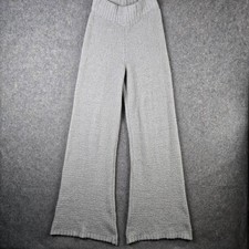 Skims Cozy Knit Pants Womens S/M Gray Boucle ...
