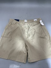GAP Men  s Easy Drawstring Chino Shorts Medium Brand New