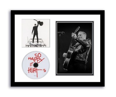 Bryan Adams Autograph Signed 11x14 Custom Framed CD Photo So Happy it Hurts ACOA