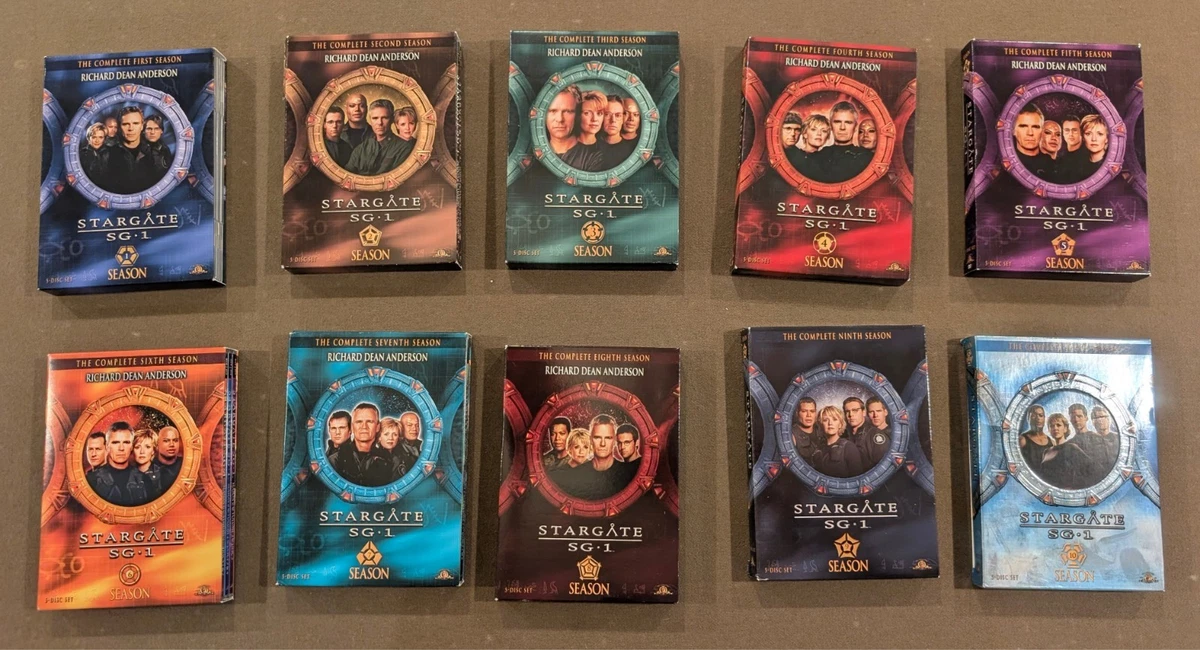 Stargate SG-1 Complete Series Box Set DVDs & Blu-ray Discs for