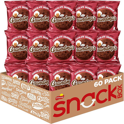 Cookies, Chocolate Brownie, 2.5 Ounce (Pack of 60)