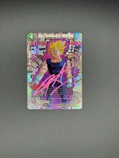 Prince of Destruction Vegeta Prideful Warrior Dragon Ball Card Auto 