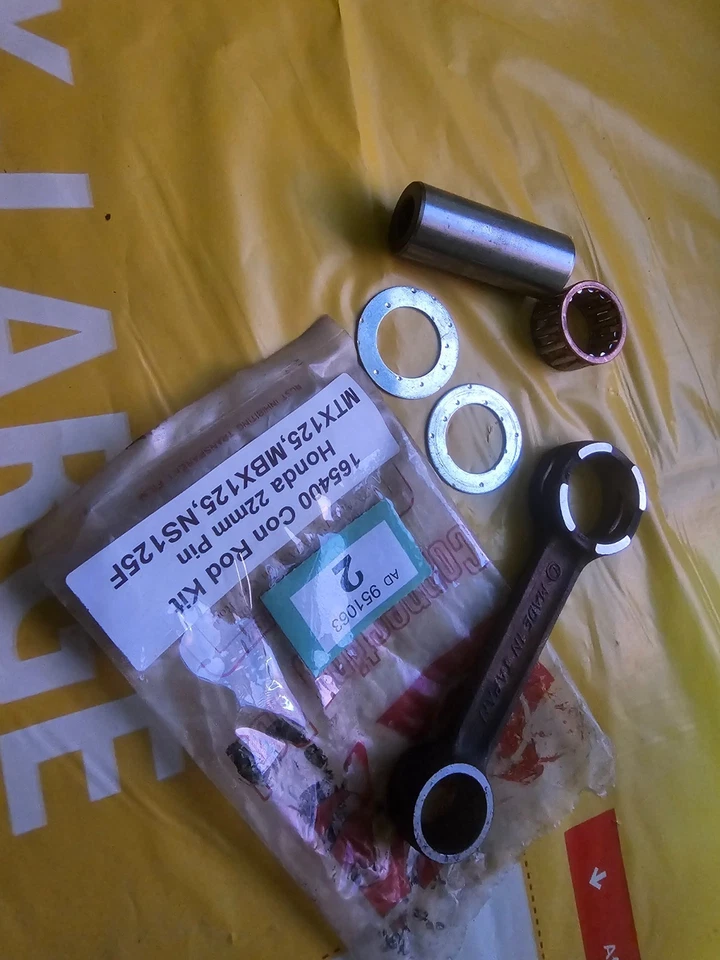 165400 Con Rod Kit 22mm Pin Honda MTX125, MBX125, NS125F - Image 2 of 4