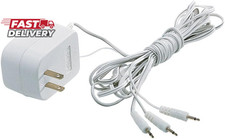 Department 56 Accessories for Villages AC/DC Adapter Lights 56.55026 , White