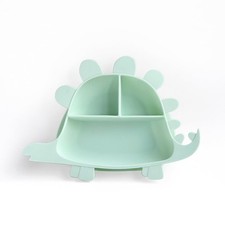 Silicone Baby Plate with Strong Suction   Toddler Suction Plate, Divided Baby...