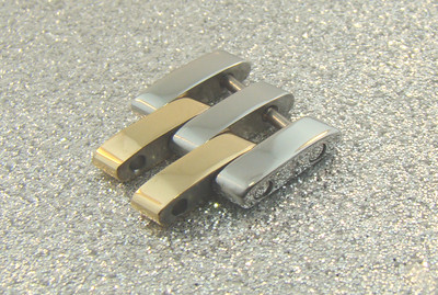 14mm Breitling Pilot Armband Stahl Gold Glied Link Callistino J Class Lady J I60