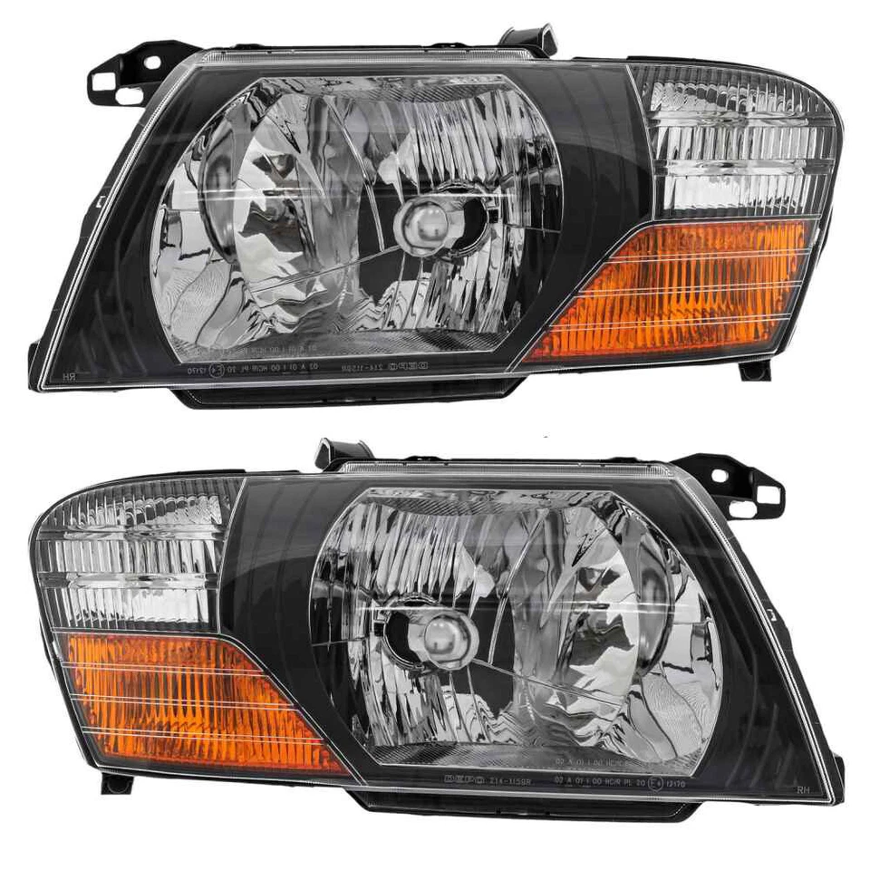 Scheinwerfer Set links rechts H4 für Mitsubishi Pajero III V7_W V6_W