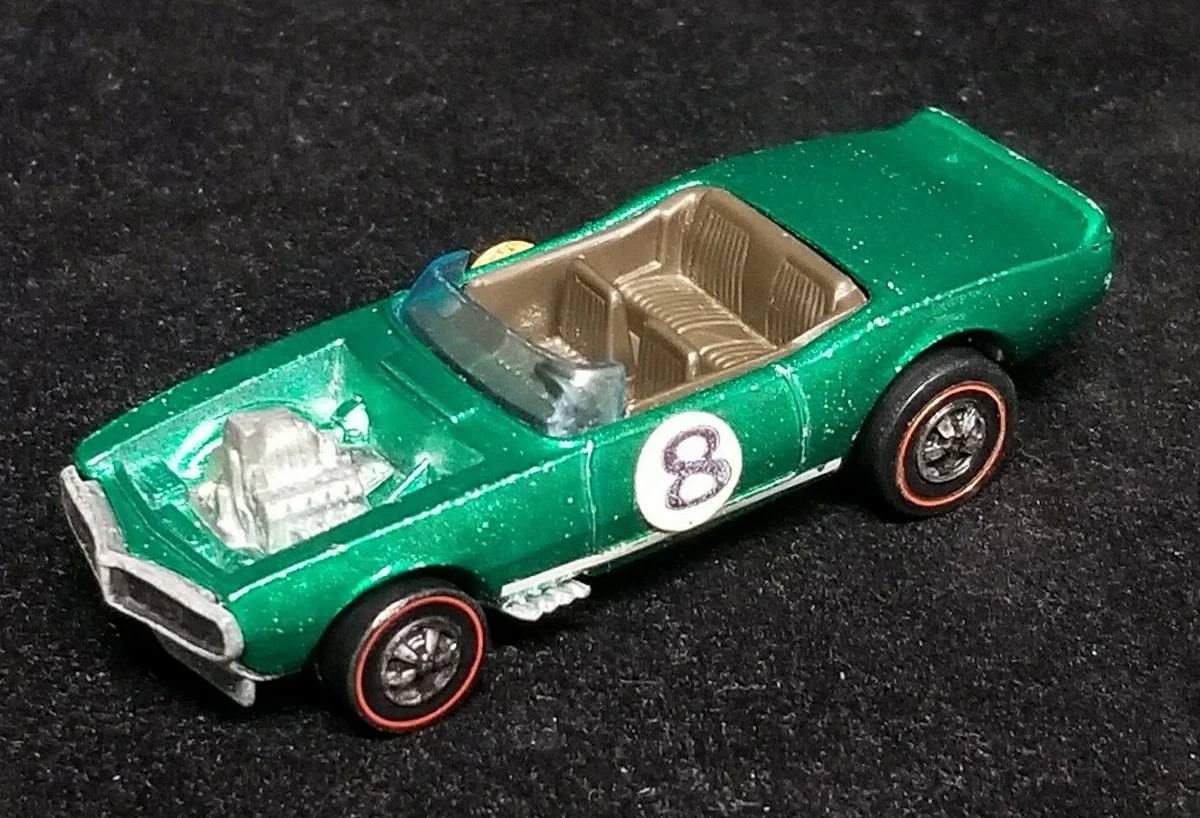 Vinage Hot Wheels Redline 1968 Custom AMX and 1969 Light My Firebird