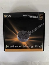 Q-SEE QSPMIC POWER MIC W/ PWR SUPPLY 20 - 30FT Audio Range. NEW open box