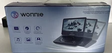 Wonnie Portable DVD Player High Resolution TFT LCD W-U728BK