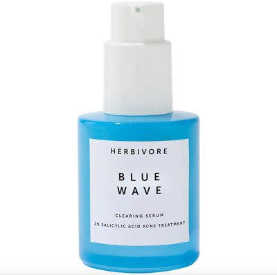 Herbivore Blue Wave 2% Salicylic Acid Acne Treatment, Free Shipping, New  (1 oz)