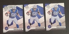 2021 Mosaic #94 Quenton Nelson 3 Card Lot Indianapolis Colts