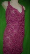 NEW HANKY PANKY 595304X CROSS-DYED MADE IN USA FWNR PLUS SIZE LACE CHEMISE 2X