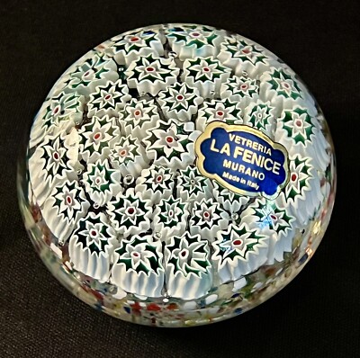 VETRERIA LA FENICE MURANO GLASS From ITALY 3 X2  Absolutely Stunning