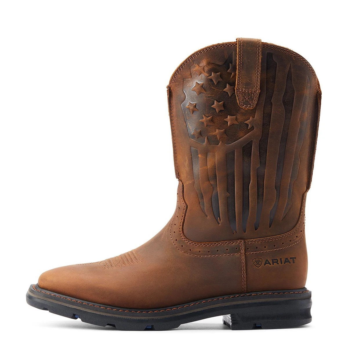 Ariat sierra western work boots hot sale