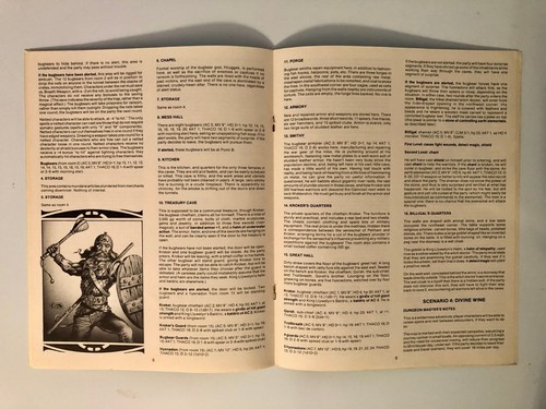 TSR RPGA Module 4 The Elixir Of Life 1st Edition AD&D Prophecy of Brie - Picture 5 of 7