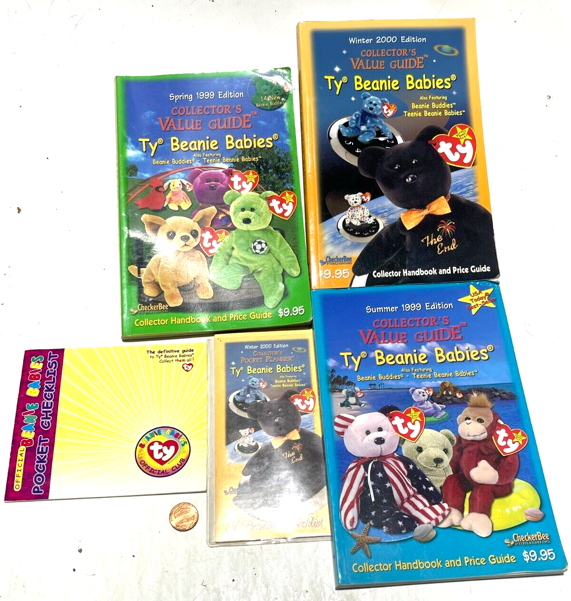 Collectors Value Guide Ty Beanie Babies 1999+2000 Checklist