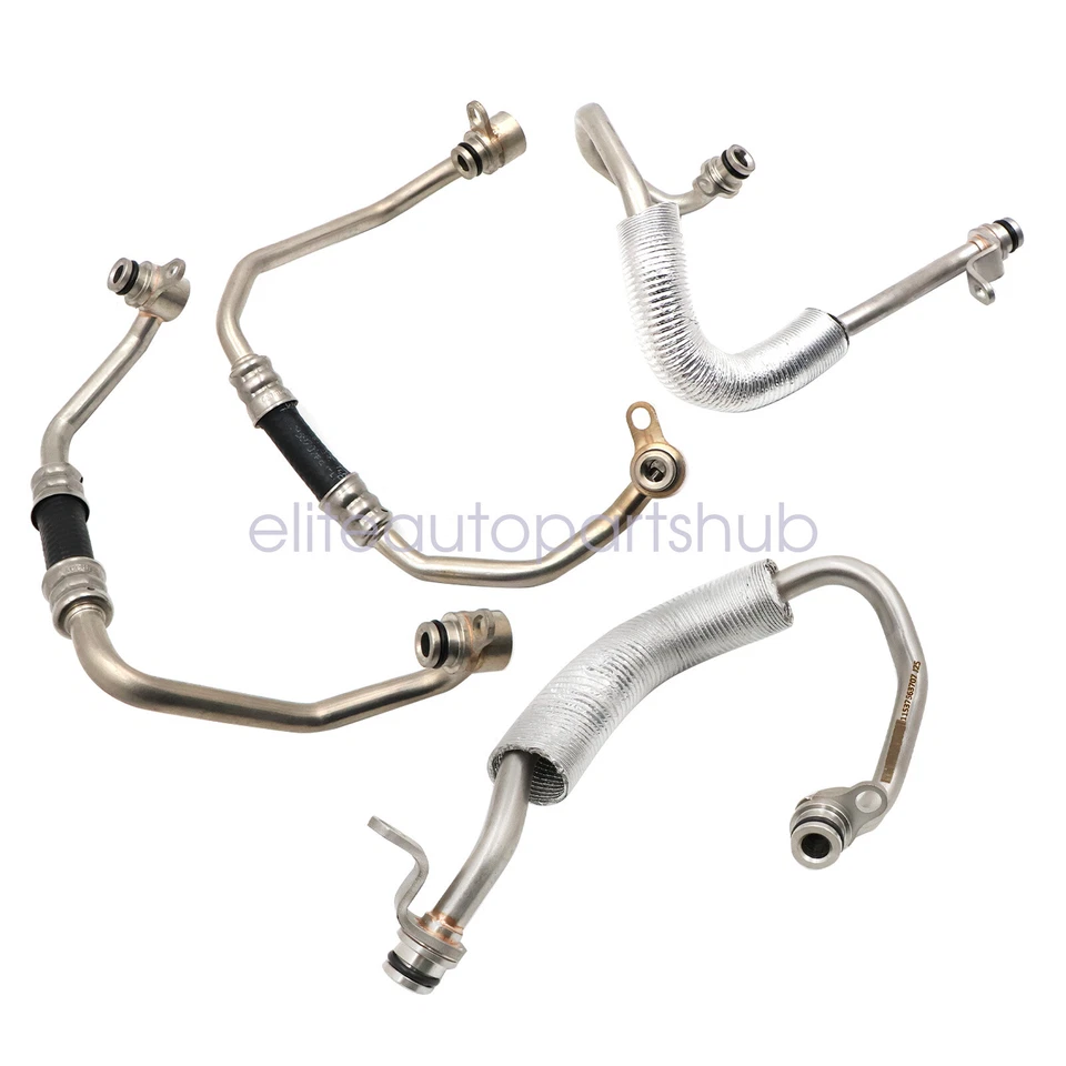 Nuevo kit de manguera de refrigerante turbo cargador para BMW 335i xDrive 335is 335xi 335is Foto 2 de 4