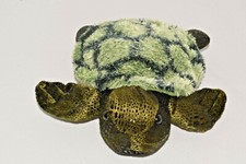 Aurora Splish Splash Green Sea Turtle Plush Stuffed Tortoise Animal Toy 7"