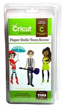 CRICUT PAPER DOLLS TEEN SCENE ART CARTRIDGE 7...