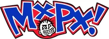 Sticker - VINTAGE 1990s - MXPX Logo Skate Pop Punk Rock Music Band  5.5" Decal