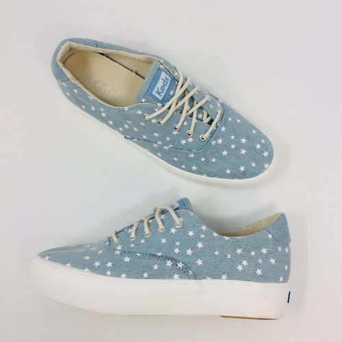 Keds Zapatillas para mujer talla 7 subida Star Denim Plataforma Con  Cordones Mocasines Azul | eBay