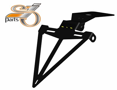 Kennzeichenhalter, passend für Honda CBR 900 RR SC 50, Bj. 2002-2003, mit LED