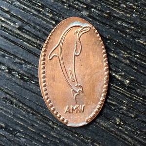 American Marine Wildlife Dolphin Smashed pressed elongated penny P2945 | eBay