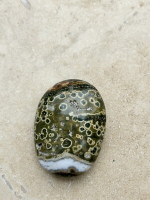 Blossom Orbicular Ocean Jaspis Crystal Palm