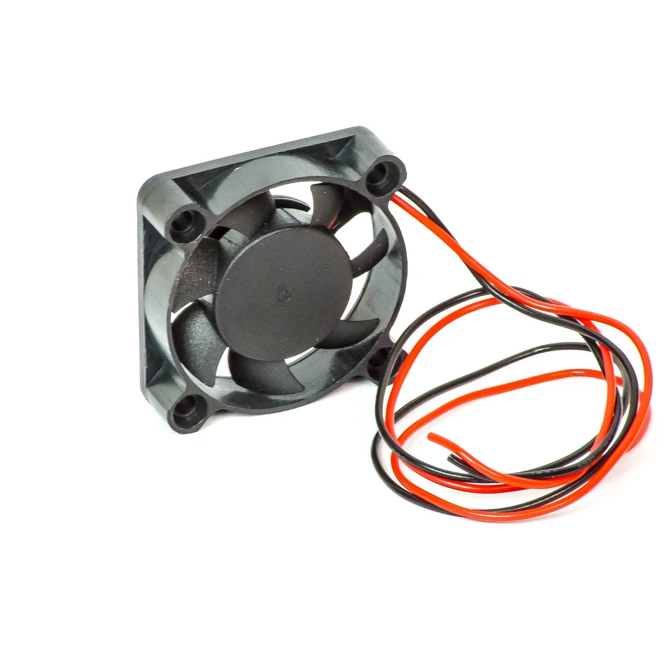 Lüfter 40 mm Gehäuselüfter Axiallüfter YateLoon 2polig +/- 12 Volt 27 dB schwarz