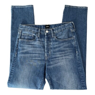Edwin Jeans Womens Size 26 Hana Denim Jeans Classic Straight  Blue