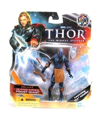 Thor Marvel Action Figure Deluxe Ice Attack Frost Giant 2010 Hasbro Army Builder