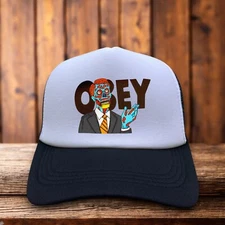 They Live John Carpenter Unisex Trucker Hat Black Snapback Obey Skeleton Cap