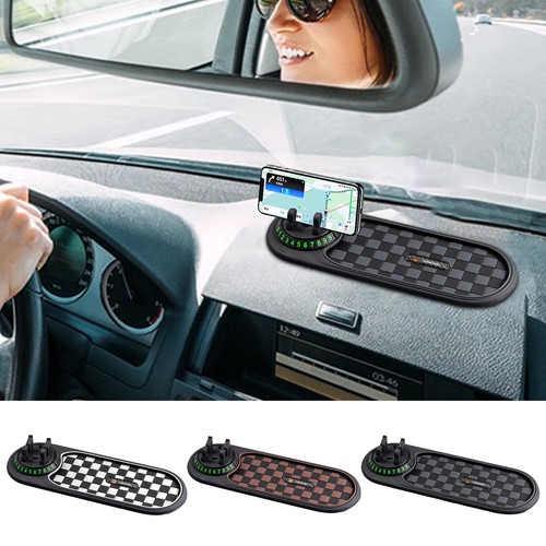 Car Multifunctional Non Slip Mat Anti-Slip Phone Holder Pad Dashboard Universal - Photo 7 sur 15