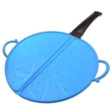 Silicone Splatter Guard for Frying Pan Foldable Protects from Splatter 12 Inch