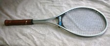 "WILSON RALLY", VINTAGE ALUMINUM MIDSIZE TENNIS RACQUET, 4 3/8" ORIGINAL