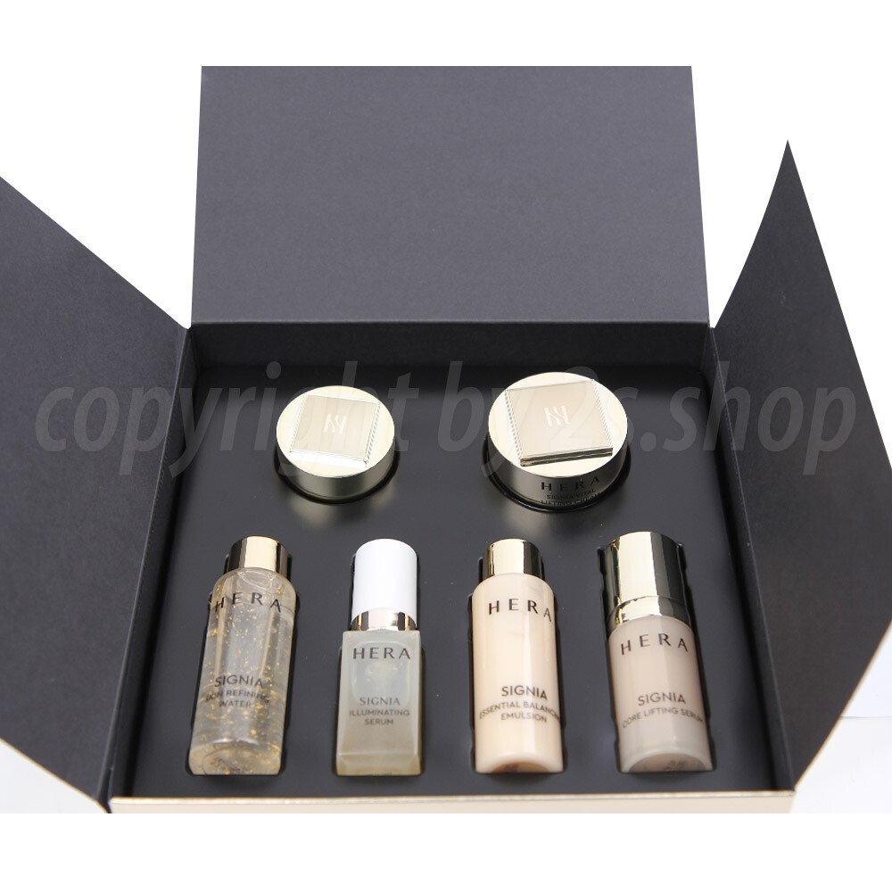 HERA SIGNIA Deluxe Kit 6Items Water,Serum,Emulsion,Firming Serum