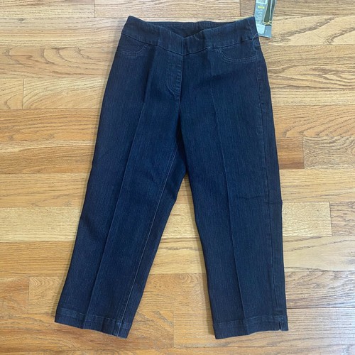 Slim-Sation Womens Pants Blue Stretch 