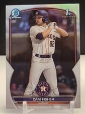 2023 Bowman Draft Chrome Cam Fisher Refractor #BDC-35 1st Bowman RC